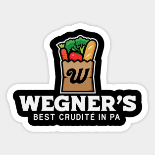 Wegners, Best Crudité in PA // Funny Pennsylvania Senate Sticker